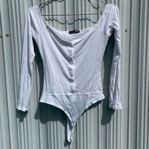 Fashion nova off shoulder body suit